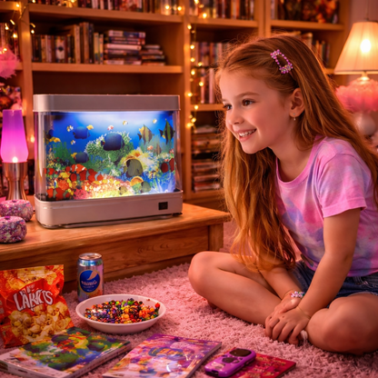 The Viral Fish Tank Lamp 🐠 - No Water Just Vibes